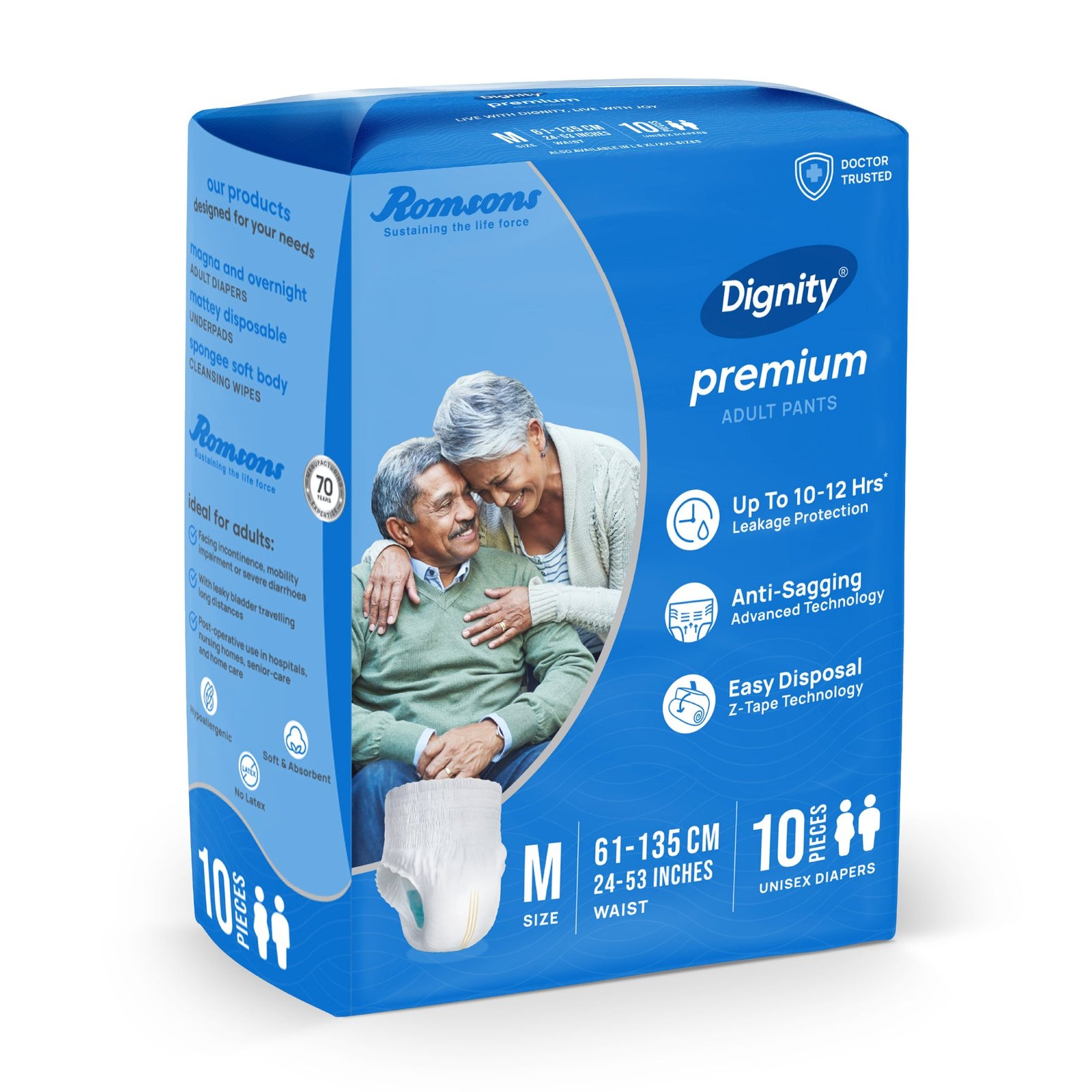Romsons Dignity Premium Pant Style Adult Diapers