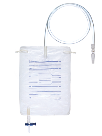 Urine-Collection-Bag-with-T-type-Bottom-Outlet-and-Sampling-port
