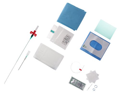 Arterial catheters sets